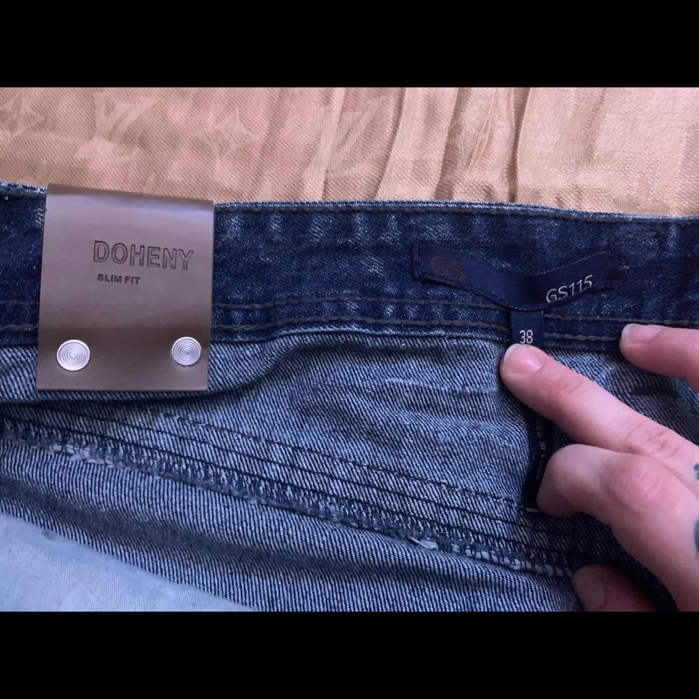 GS-115 Denim Shorts Men’s Size 38 - Picture 3 of 5